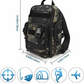 Tackle Backpack with Fishing Rod Holders - Large Storage, Water-Resistant Outdoor Shoulder Bag