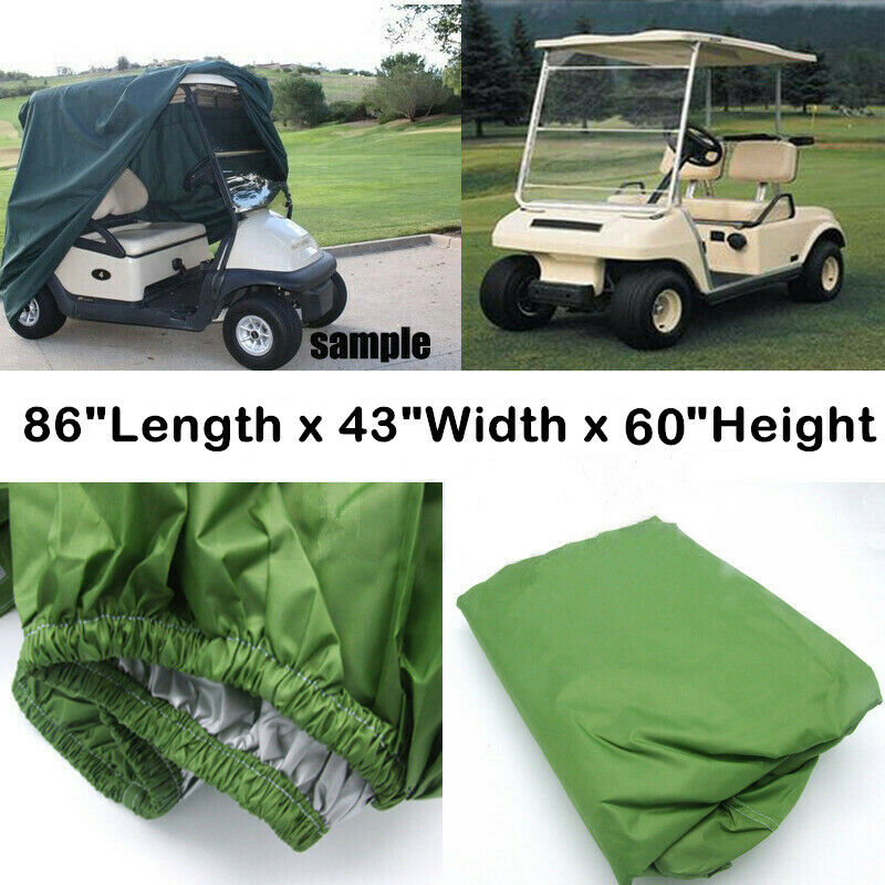 Waterproof Golf Buggy Cart Cover - Dust-Proof, UV Protection