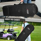 128cm Portable Padded Golf Travel Case with Wheels - Holiday Airbag Cover Bag