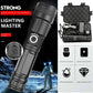 900000LM Tactical LED Flashlight - XHP50, 5 Modes, Zoomable, Ultra Powerful Hunting Torch