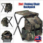 2-in-1 Folding Fishing Chair and Backpack - Wear-Resistant Chair Stool