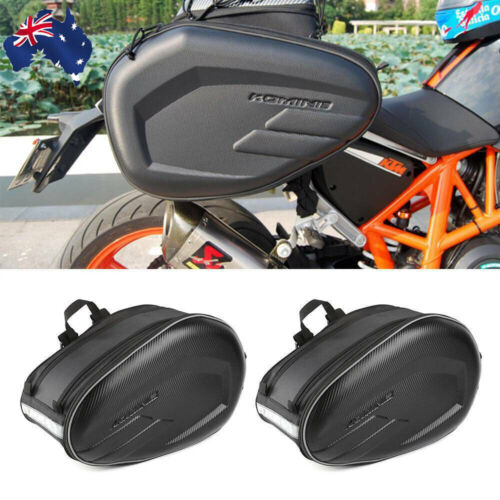 Pair of Universal Waterproof Motorcycle Pannier Side Saddle Bags - Ideal for Gifts