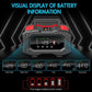 20A Smart Battery Charger - 12V/20A & 24V/10A for Lifepo4, Lead-Acid, AGM, Gel Batteries