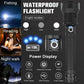 Super Bright 999000LM XHP90 LED Flashlight - Rechargeable Headlamp with 266XX Battery