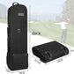 128cm Portable Padded Golf Travel Case with Wheels - Holiday Airbag Cover Bag