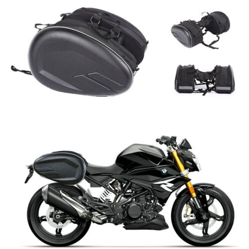 Pair of Universal Waterproof Motorcycle Pannier Side Saddle Bags - Ideal for Gifts