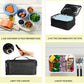 12V Portable Electric Lunch Bag - Heating Box and Food Warmer for Car