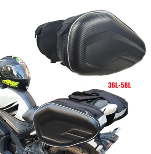 Pair of Universal Waterproof Motorcycle Pannier Side Saddle Bags - Ideal for Gifts