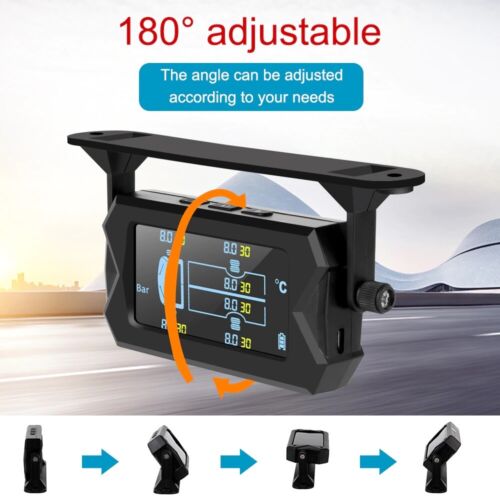 TPMS for Caravans, Trucks, and Trailers - 6 Sensor Tyre Pressure Monitoring System