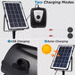 Solar Pond Air Pump – 3 Modes, Dual Airflow – Solar-Powered Oxygenator for Fish Ponds, Aquariums, and Pools